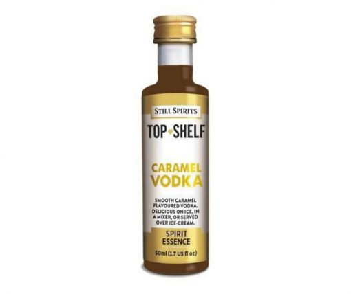 Top Shelf Caramel Vodka