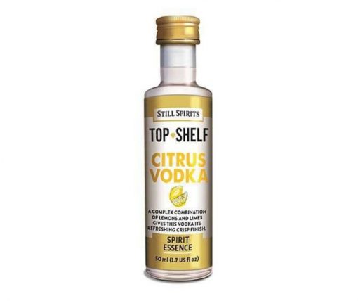 Top Shelf Citrus Vodka