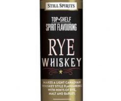 Top Shelf Rye Whiskey