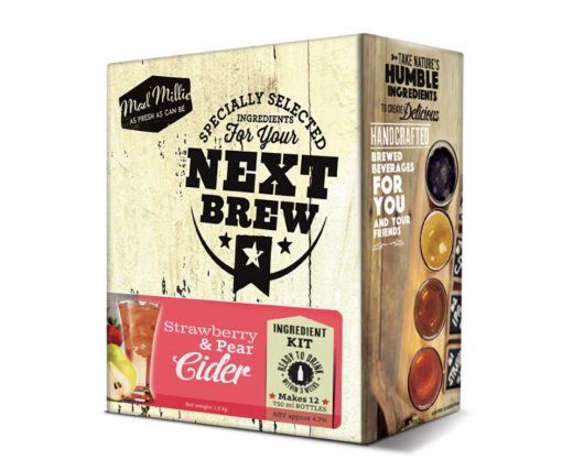 Mad Millie Cider Strawberry & Pear Your Next Batch