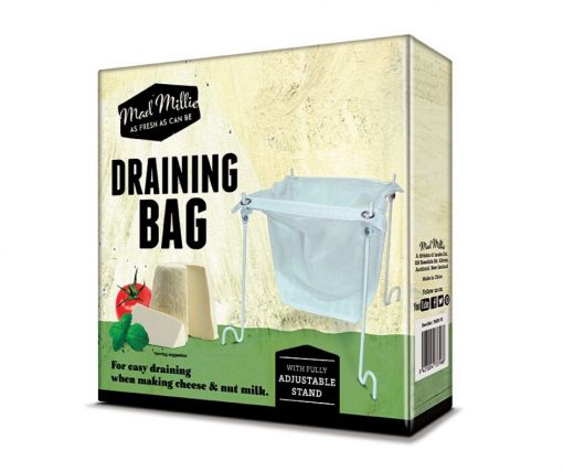 Mad Millie Nut Milk Bag with Adjustable Stand